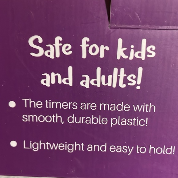 Lesong Sensory Liquid hourglass timer NIB, only the hourglass is left - Picture 5 of 9